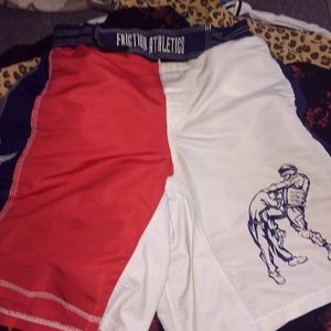 Friction athletics boxing shorts